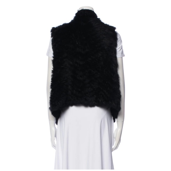 FUR Marc Jacobs rabbit vest NWOT - Picture 3 of 3
